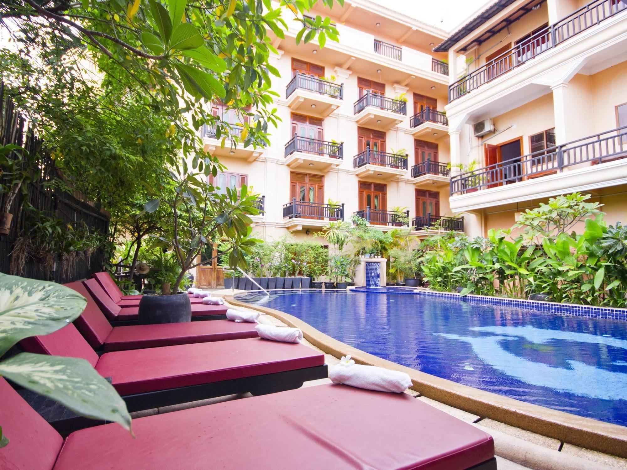 Apsara Sovannaphum Boutique Siem Reap Buitenkant foto